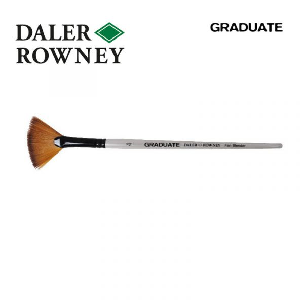 Daler-Rowney Graduate - Pinceau Synthétique Éventail n° 4
